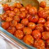 Tomates cherry al horno